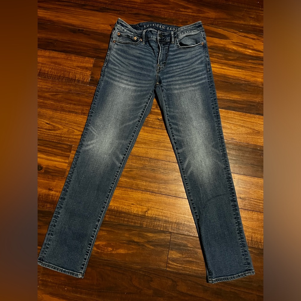 American eagle 30/32 slim straight jeans